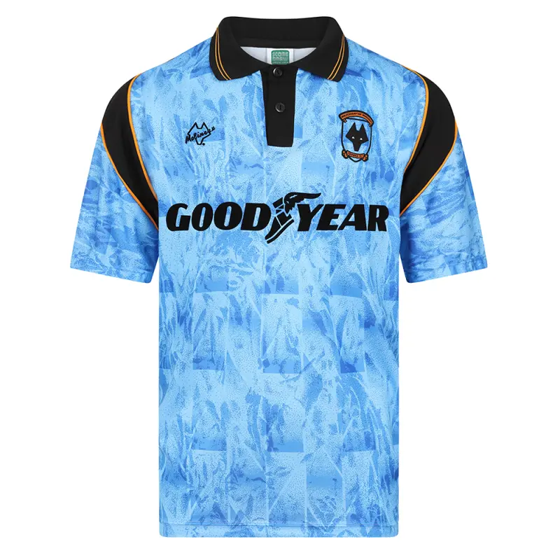 Wolves Kits Shop | Official 1993 Retro Away Shirt Wolverhampton Wanderers Apparel